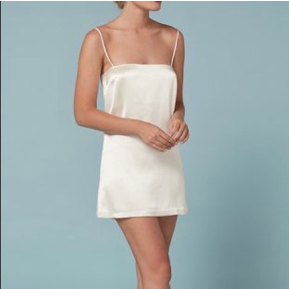 Reformation Ariel silk Slip dress